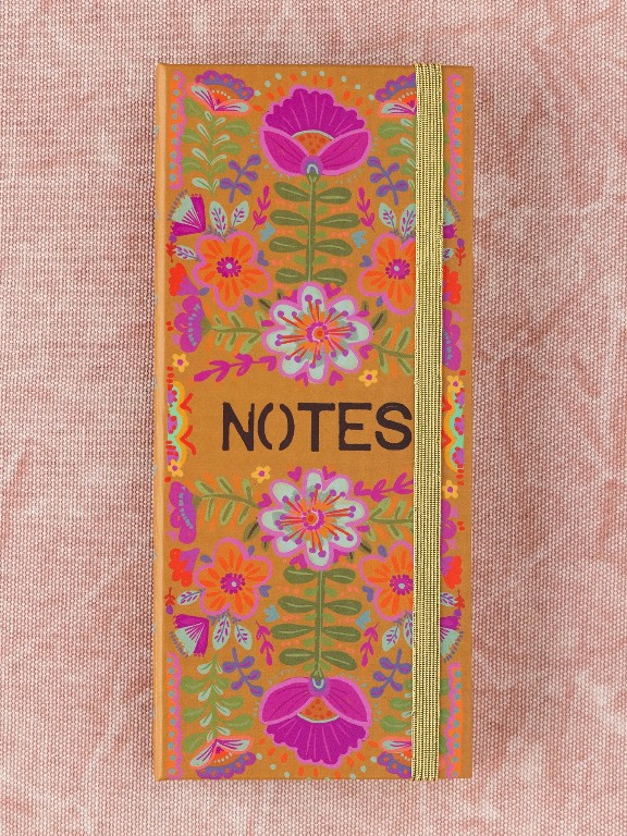 Sticky Note Book Mustard Folk Flower and other Wholesale notelet for your store trending on Faire.