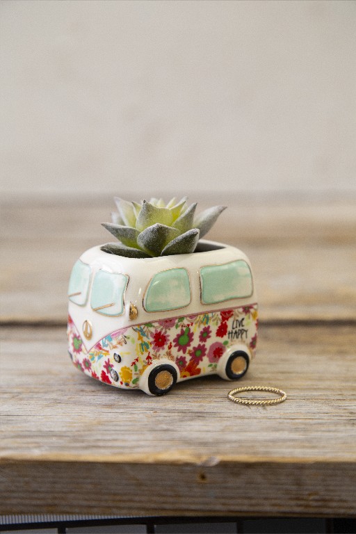 Critter Succulent Van Happy and other Wholesale cactus for your store trending on Faire.